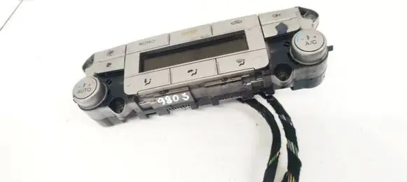 Ford Mondeo MK IV Climate control unit 7S7T18C612AF W8GA27554