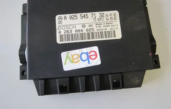 Mercedes-Benz E W211 Parking PDC control unit/module A0255457132