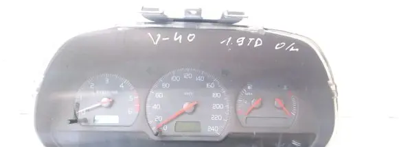 Volvo S40, V40 Speedometer (instrument cluster)