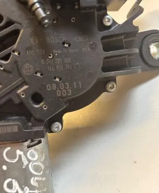 Volkswagen Golf V Rear window wiper motor 1K6955711C