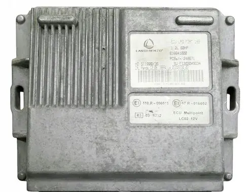 Fiat Panda II LP gas control unit module 616641000 110R006011 51100036