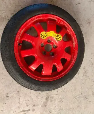Jaguar XF X250 R18 spare wheel 