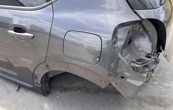 Citroen C3 Rear mudguard