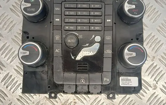 Volvo S80 Climate control unit 31324828