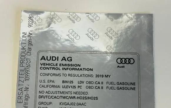 Audi A5 Other interior part 8W0010504Q