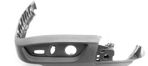 Audi Q7 4L Front door seat control surround trim 4L0881325C