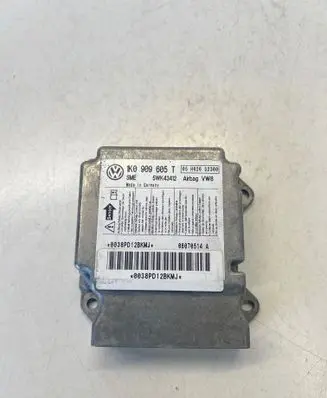 Volkswagen Golf V Airbag control unit/module 1K0909605T 5WK43412 05H020S2300