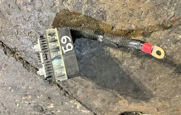 Renault Kangoo I Positive wiring loom braknumeruczci