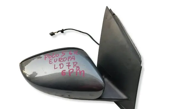 Volkswagen Polo V 6R Front door electric wing mirror 