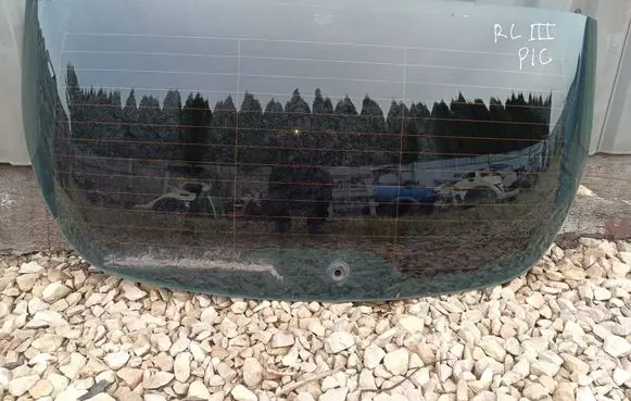Renault Laguna III Loading door trunk window/glass 