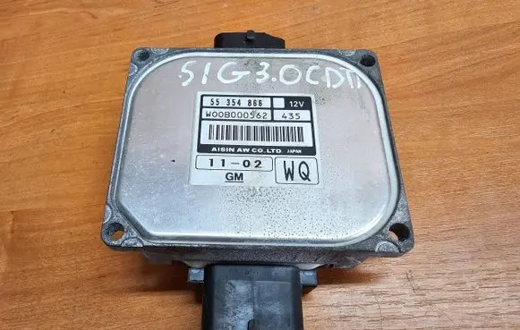 Opel Signum Gearbox control unit/module 55354866 W00B000562