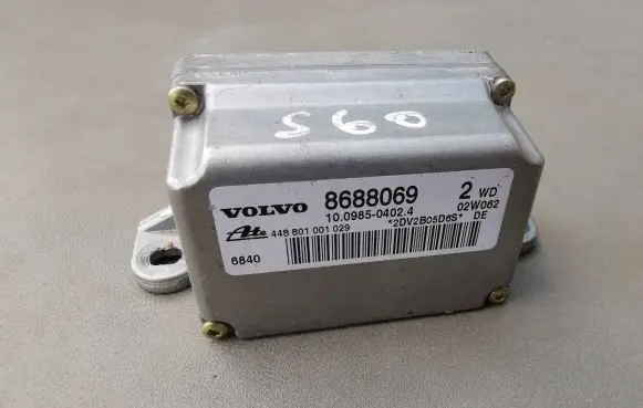 Volvo S60 ESP acceleration yaw rate sensor 8688069 448801001029 10098504024
