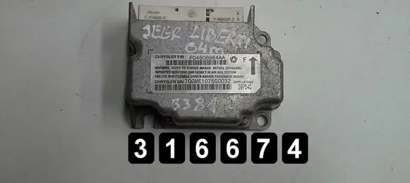 Jeep Cherokee Engine control unit/module P04606954AA