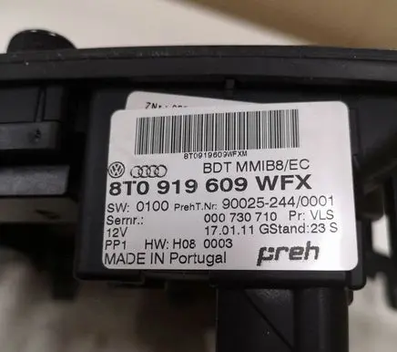 Audi A4 S4 B8 8K Head unit multimedia control 8T0919609WFX 90025244