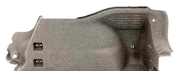 Trunk/boot side trim panel