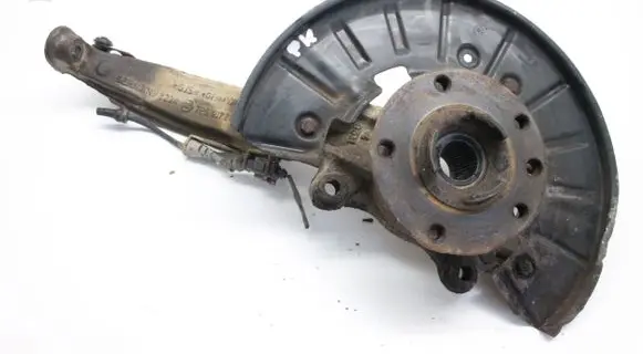Volkswagen Touareg II Front wheel hub spindle knuckle 7P6407245A