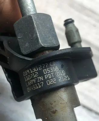 Audi A6 C7 Fuel injector 059130277CD 110712 0445117016