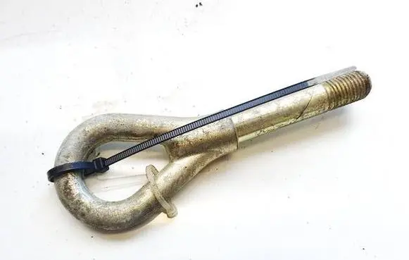 Towing hook eye