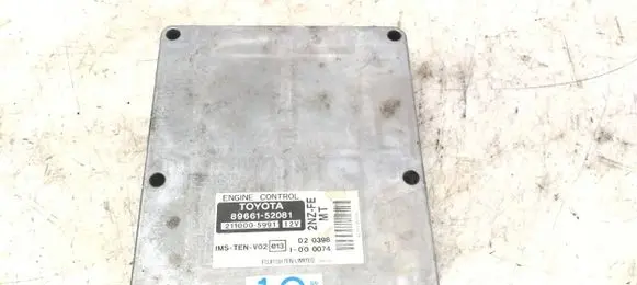 Toyota Yaris Engine control unit/module 8966152081 020398 21100059911