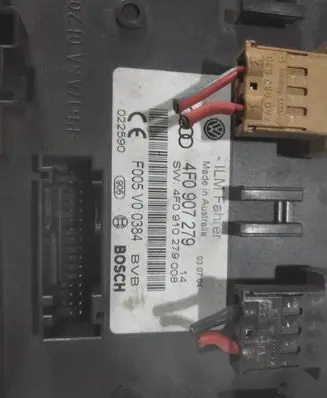 Audi A6 S6 C6 4F Comfort/convenience module 4F0907279 4F0910279 F005V00384