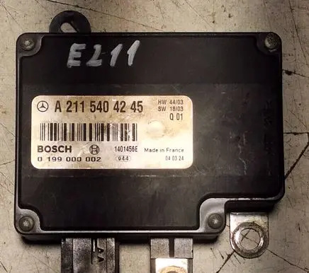Mercedes-Benz E W211 Battery control module A2115404245 1401456E 0199000002