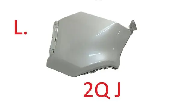 Rear bumper corner part panel trim