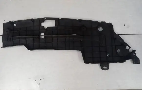 Engine bonnet/hood lock trim molding