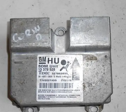 Opel Corsa D Airbag control unit/module 13379528