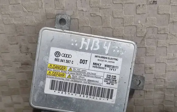Audi A4 S4 B8 8K Headlight ballast module Xenon 8K0941597C