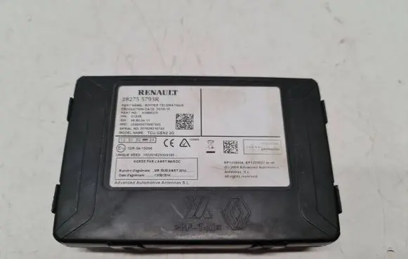 Renault Talisman GPS navigation control unit/module 51986270 282755793R 10R0413056