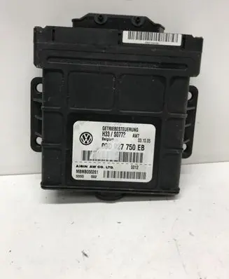 Volkswagen Touareg I Gearbox control unit/module 09D927750EB