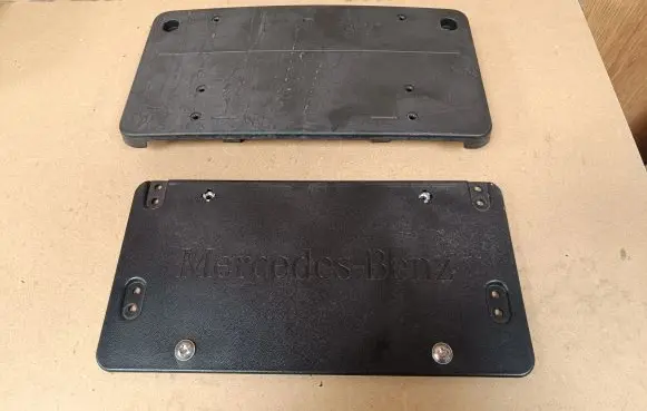 Mercedes-Benz GLC C253 Number plate surrounds holder frame A2538851602 A0008101711