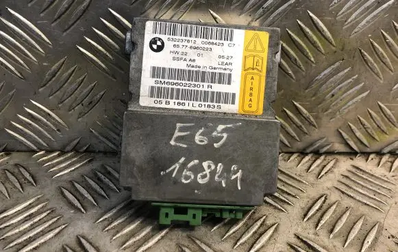 BMW 7 E65 E66 Airbag control unit/module 0068423