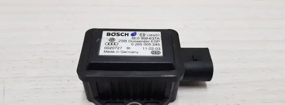 Audi A6 S6 C5 4B ESP acceleration yaw rate sensor 8E0907637A 0265005245 0020727