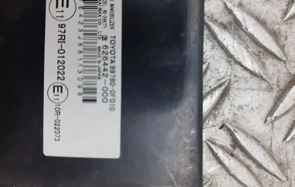 Toyota Corolla Verso E121 Immobilizer control unit/module