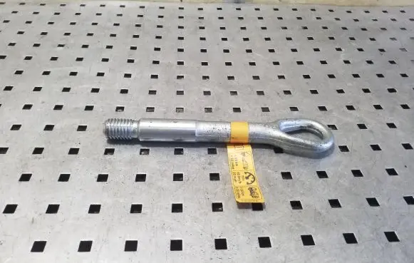 Towing hook eye