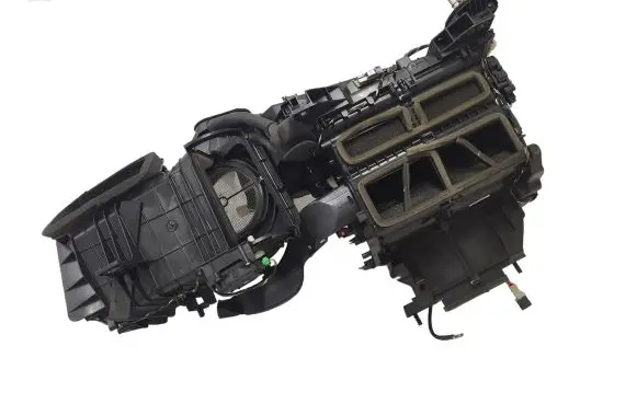 Interior heater climate box assembly