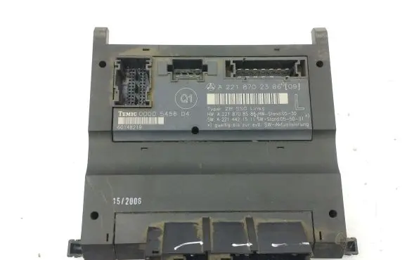 Mercedes-Benz S W221 Seat control module A2218702386
