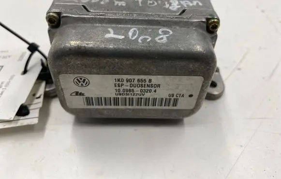 Volkswagen Touran I ESP acceleration yaw rate sensor 1K0907655B