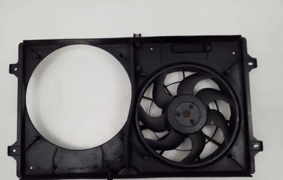 Volkswagen Sharan Radiator cooling fan shroud 7M3121207B