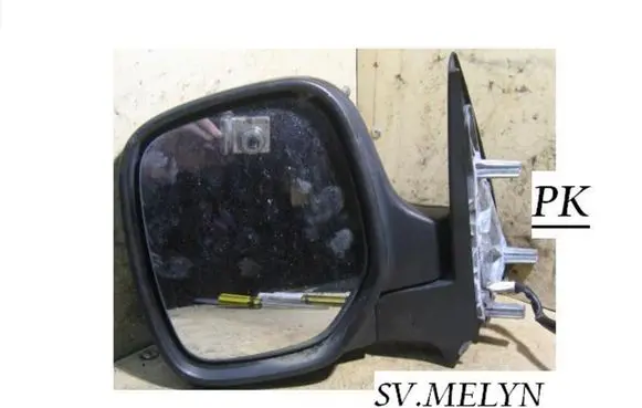 Peugeot Partner Front door electric wing mirror 020066