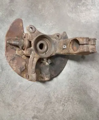 Volkswagen Transporter - Caravelle T5 Front wheel hub spindle knuckle 7H0258G
