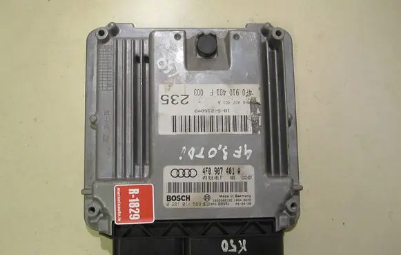 Audi A6 S6 C6 4F Engine control unit/module 4F0907401A 4F0910401F