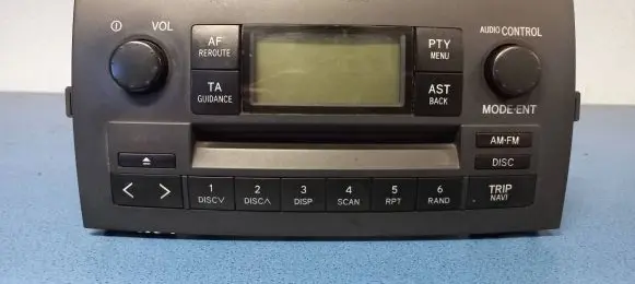 Toyota Corolla Verso E121 Radio/CD/DVD/GPS head unit 8612013060B0