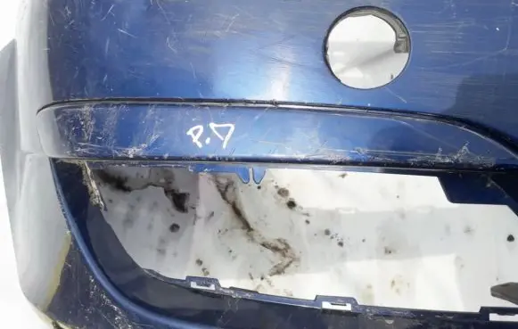 Opel Astra H Front bumper splitter molding MELYNAS