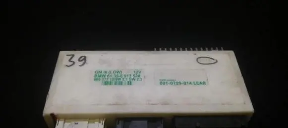 BMW 5 E39 Comfort/convenience module 6010729014lear 601-0729-014lear