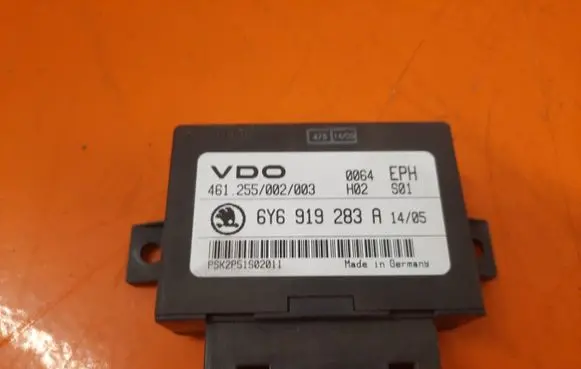 Skoda Fabia Mk1 (6Y) Parking PDC control unit/module 6Y6919283A