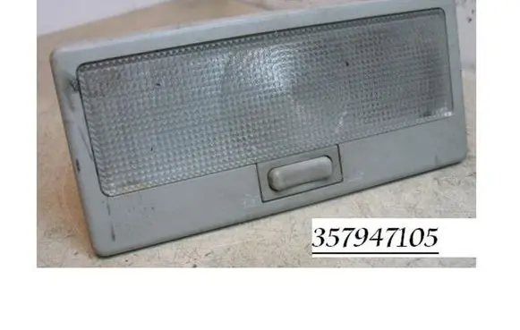 Volkswagen PASSAT B7 Front seat light 357947105