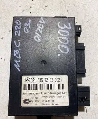 Mercedes-Benz C W203 Tow bar trailer control unit/module 0315457232 5DS00810201