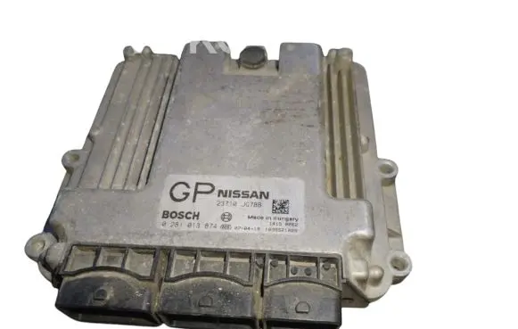 Nissan X-Trail T31 Engine control unit/module 23710JG78B 1039S21008 0281013874